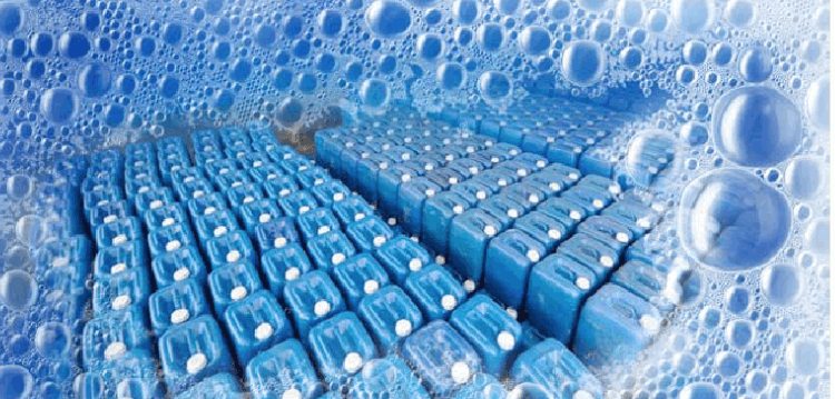 （圖：農(nóng)藥產(chǎn)生泡沫）